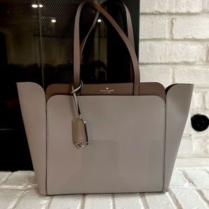 Kate Spade Grey Tote Bag